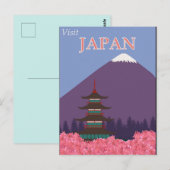  reizen in Japan Briefkaart (Voorkant / Achterkant)