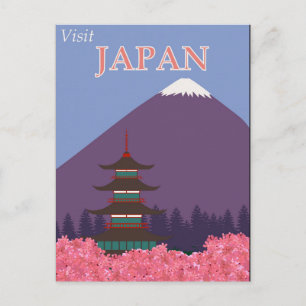 reizen in Japan Briefkaart