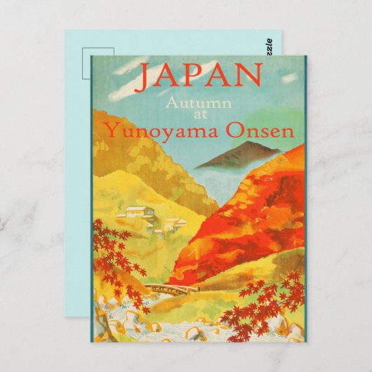  reizen in Japan Briefkaart (Voorkant / Achterkant)