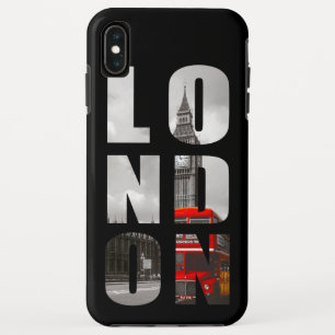 Reizen in London City Typografie Case-Mate iPhone Case