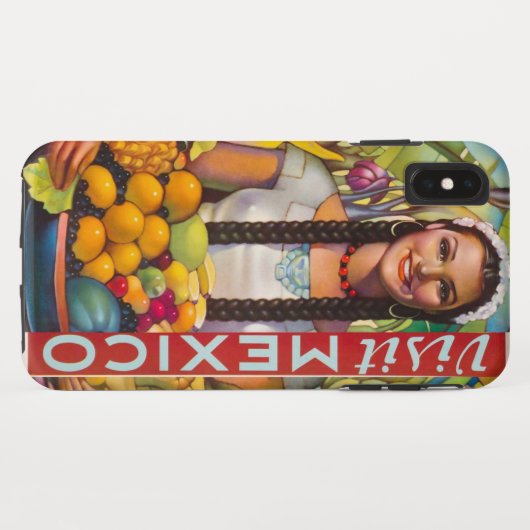  reizen in Mexico voor fruit Case-Mate iPhone Case (Achterkant (horizontaal))