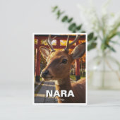Reizen in Nara Park Japan Briefkaart (Staand voorkant)