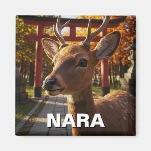 Reizen in Nara Park Japan Magneet