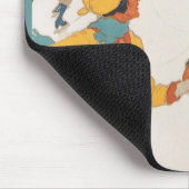 Reizen in oude stijl, Art Deco, Winter Davos Zwits Muismat (Hoek)