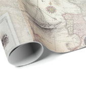 Reizen in oude stijl  cadeaupapier (Rol Hoek)