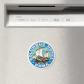 Reizen in oude stijl, Columbus Hotel in Rome Itali Magneet (Insitu (Vaatwasser))