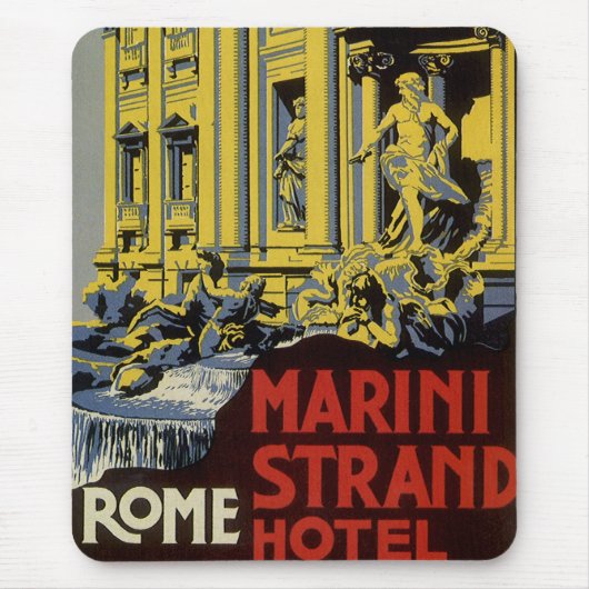 Reizen in oude stijl, Marini Strand Hotel, Rome, I Muismat (Voorkant)