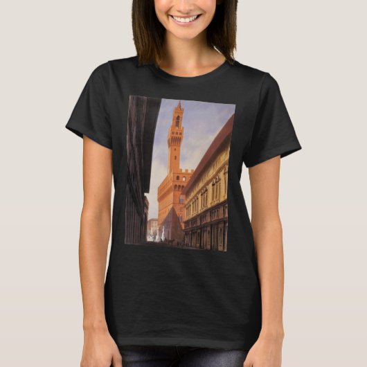 Reizen in oude stijl, Palazzo Vecchio, Florence, I T-shirt (Voorkant)
