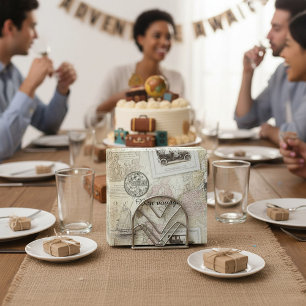 Reizen in oude stijl  servet