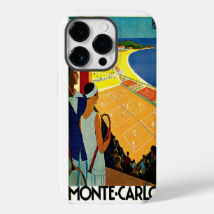 Reizen in oude stijl, Tennis, Sport, Monte Carlo M iPhone 14 Pro Hoesje