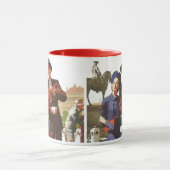 Reizen in Oude Stijl, Toeristen op Vakantie Steden Mok (Midden)