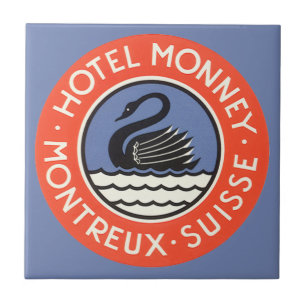 Reizen in oude stijl, Zwanenvogel Hotel Monney Zwi Tegeltje
