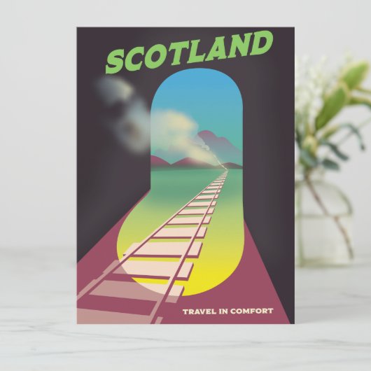 Reizen in Schotland (Staand voorkant)