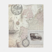 Reizen in stijl fleece deken (Voorkant)