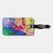 Reizen in stijl: gepersonaliseerde Bagagelabels (Achterkant horizontaal)