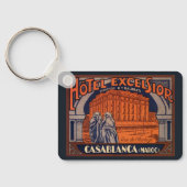 Reizen in vroeger tijden, Casablanca in Marokko, A Sleutelhanger (Achterkant)