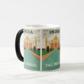 Reizen India Taj Mahal Magische Mok (Voorkant links)