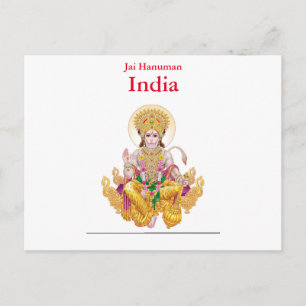  reizen India, toevoeging Briefkaart