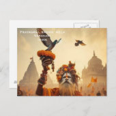  reizen India, toevoeging Briefkaart (Voorkant / Achterkant)