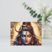 reizen India, toevoeging Briefkaart (Staand voorkant)