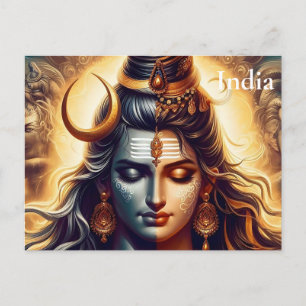  reizen India, toevoeging Briefkaart