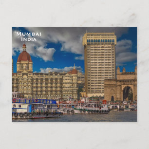 reizen India, toevoeging Briefkaart