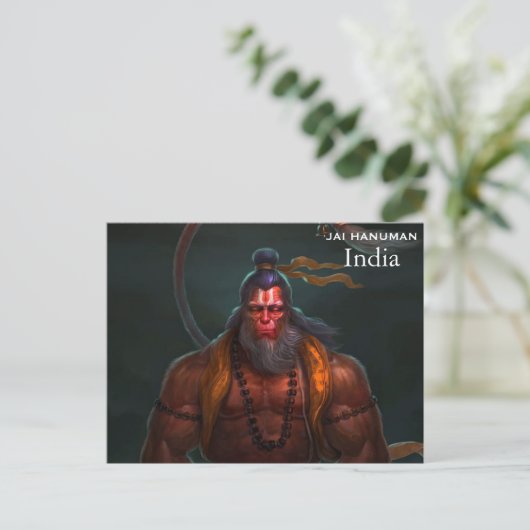  reizen India, toevoeging Briefkaart (Staand voorkant)