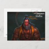 reizen India, toevoeging Briefkaart (Voorkant / Achterkant)