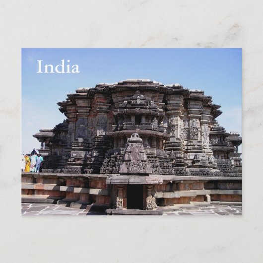 reizen India, toevoeging Briefkaart (Voorkant)