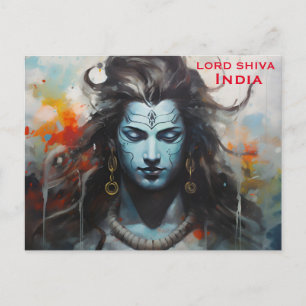 reizen India, toevoeging Briefkaart