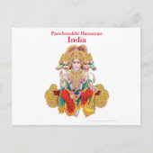 reizen India, toevoeging Briefkaart (Voorkant)