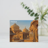  reizen India, toevoeging Briefkaart (Staand voorkant)