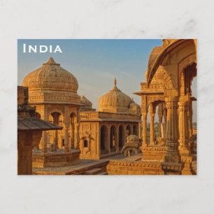 reizen India, toevoeging Briefkaart