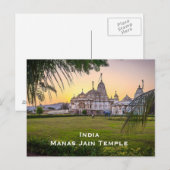  reizen India, toevoeging Briefkaart (Voorkant / Achterkant)