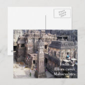  reizen India, toevoeging Briefkaart (Voorkant / Achterkant)