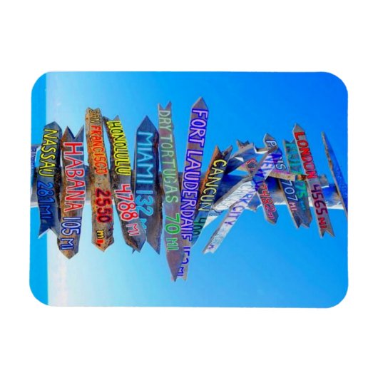 Reizen is alles magneet (Horizontaal)