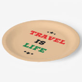 Reizen is een Bord van levenspapier (Gekanteld)