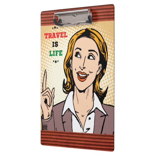 Reizen is het klembord van het leven (Links)