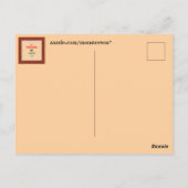 Reizen is het leven Briefkaart (Achterkant)