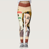 Reizen is leven Leggings (Voorkant)