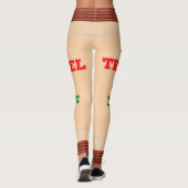 Reizen is leven Leggings (Achterkant)