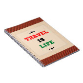 Reizen is Leven Notitieboek (Rechterzijde)