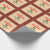 Reizen is levensverpakkingspapier cadeaupapier (Hoek)