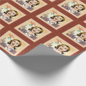 Reizen is levensverpakkingspapier cadeaupapier (Hoek)