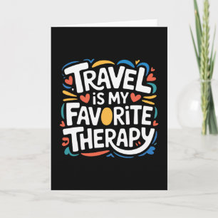 Reizen is mijn favoriete therapie ontsnappen reizi kaart