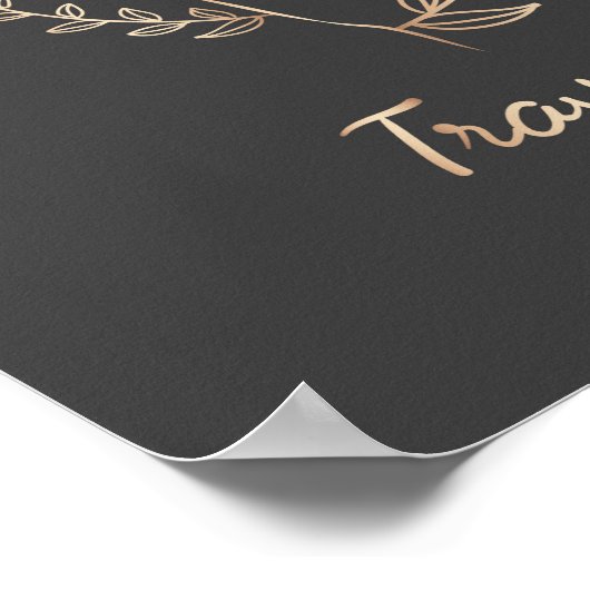 Reizen is mijn Therafy Poster (Hoek)