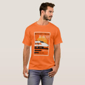 Reizen Japan Bullet Train Shinkansen T-shirt (Voorkant volledig)