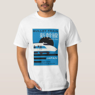 Reizen Japan Bullet Train Shinkansen T-shirt