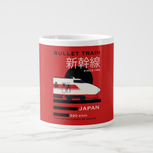 Reizen Japan Bullet Trein Shinkansen Grote Koffiekop