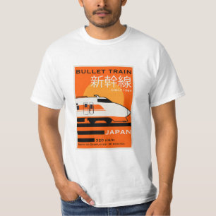 Reizen Japan Bullet Trein Shinkansen T-shirt